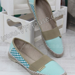 Еспадрили 15-0406 15 Turquoise