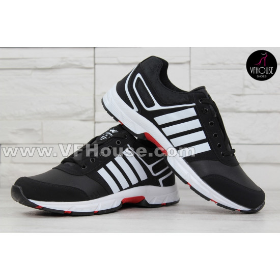 Мъжки обувки 16-WF0202 11 Black-White