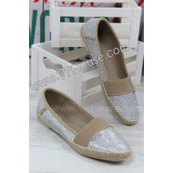 Еспадрили 15-0406 24 Silver