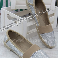 Еспадрили 15-0406 24 Silver
