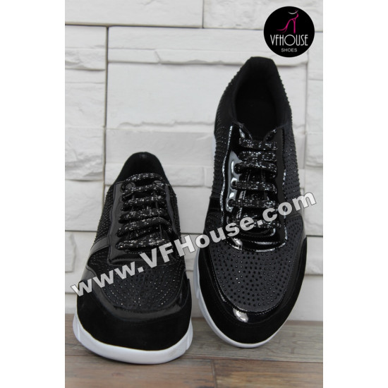Обувки 16-CS1202 07 Black