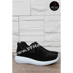 Обувки 16-CS1202 09 Black