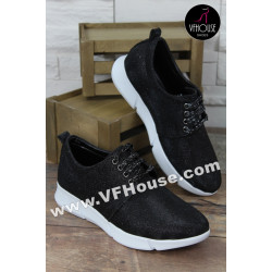 Дамски маратонки 16-CS2402 02 Black