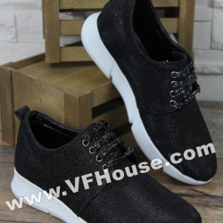Дамски маратонки 16-CS2402 02 Black