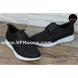 Дамски маратонки 16-CS2402 02 Black
