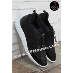 Дамски маратонки 16-CS2402 03 Black