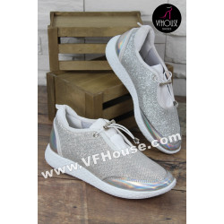 Дамски маратонки 16-CS2402 03 Gray