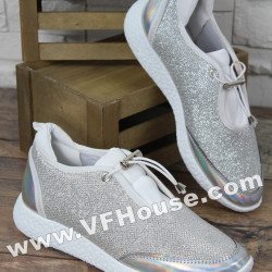 Дамски маратонки 16-CS2402 03 Gray