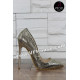 Елегантни обувки 16-RZ2502 01 Gold/Black 12см