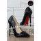 Елегантни обувки 16-RZ2502 01 Black/Croc 12см