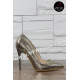 Елегантни обувки 16-RZ2902 01 Gold/Black Croc