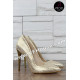 Елегантни обувки 16-RZ2902 01 Gold/White Croc