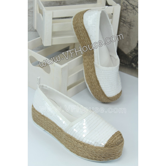 Обувки 15-W2006 01 White