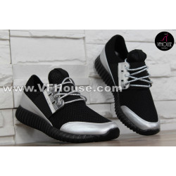 Дамски маратонки 16-SS2502 05 Black/Silver