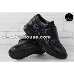 Обувки 16-CS1003 02 Black