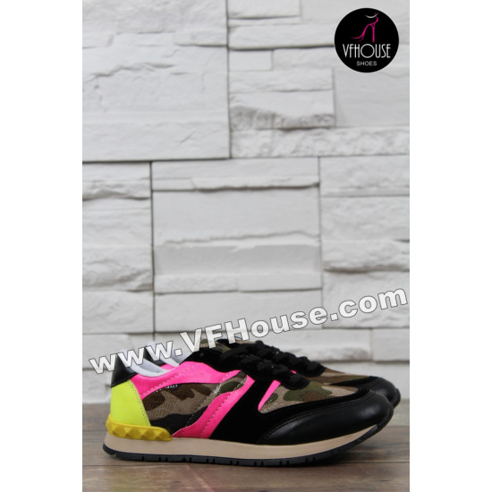Обувки 16-MV1903 08 Black/Pink