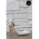 Елегантни обувки 16-SN1903 01 White