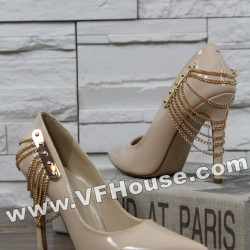 Елегантни обувки 16-SN1903 01 Beige