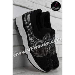 Дамски маратонки 16-IT2803 786-2 Black