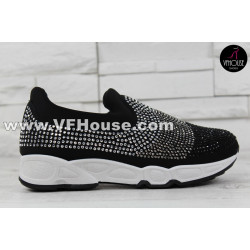 Дамски маратонки 16-IT2803 786-2 Black