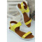 Сандали 15-2707 01 Yellow
