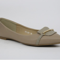 Балерини /Бабети/ WX501 Beige