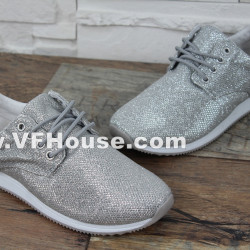 Дамски маратонки 16-1604 5068 Silver