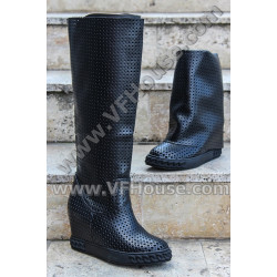 Летни боти/ботуши 5000-1 Black/Black